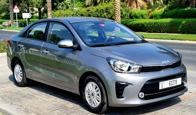 Kia Pegas 2023 (Full Option) for rent in Dubai