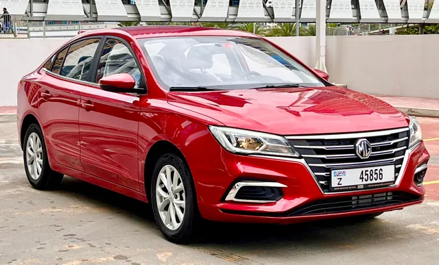 MG 5 2023 for rent in Dubai