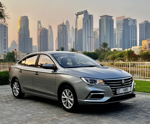 MG 5 2025 for rent in Dubai