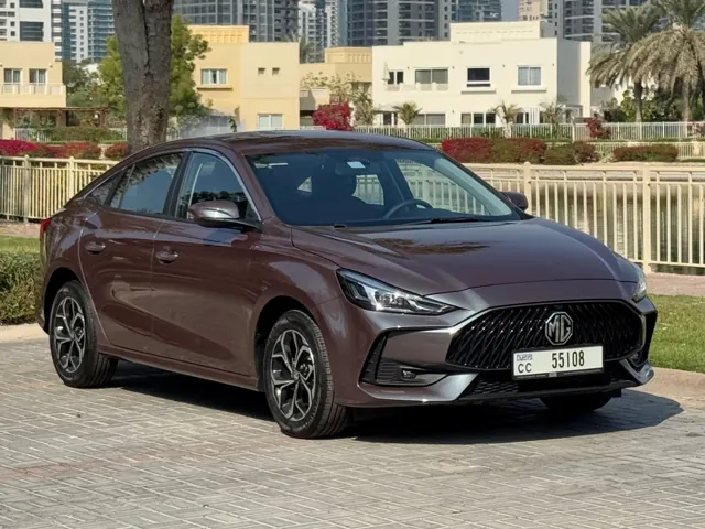 MG GT 2025 for rent in Dubai