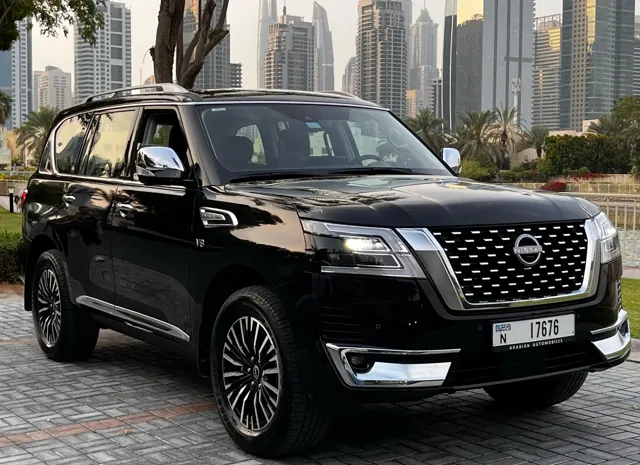 Nissan Patrol 2024 V8 Platinum for rent in Dubai